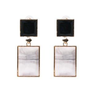 SQUARE DANGLE EARRINGS